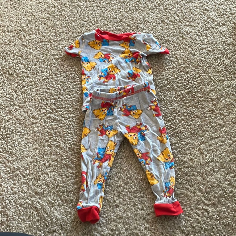 Daniel Tiger pajama set